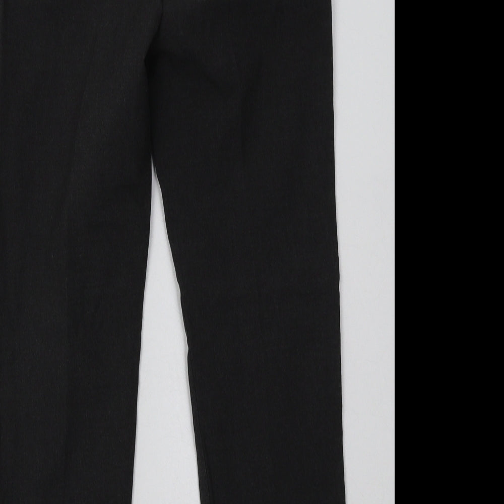 F&F Boys Grey  Polyester Capri Trousers Size 8-9 Years  Regular Hook & Eye - School Wear