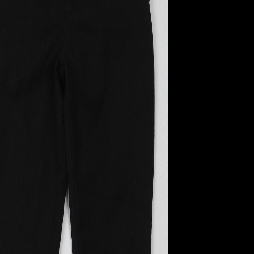 George Boys Grey  Polyester Capri Trousers Size 9 Years  Regular Hook & Eye - School Wear