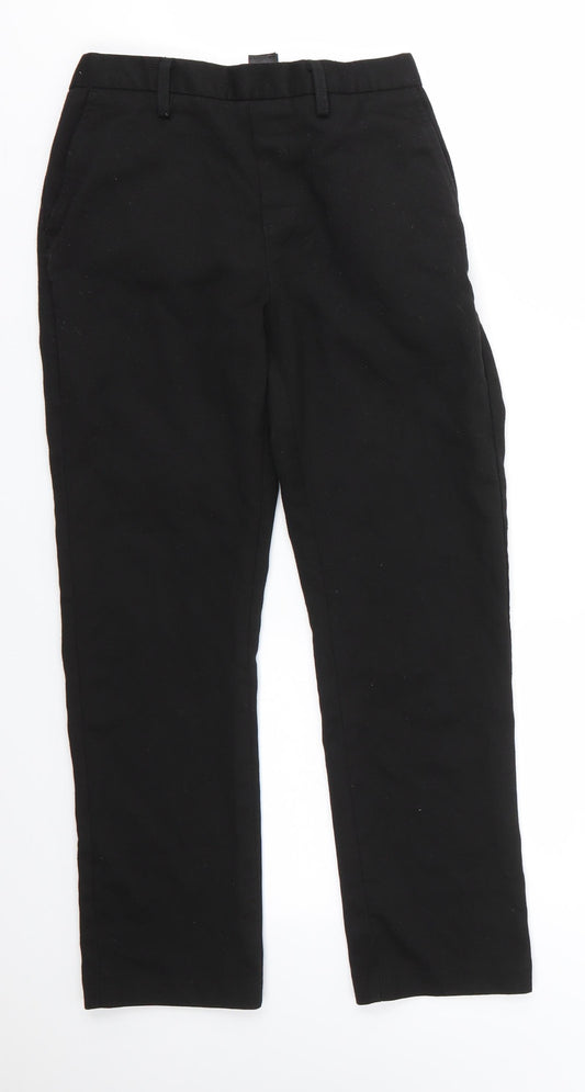 NEXT Boys Black  Polyester Dress Pants Trousers Size 11 Years  Regular