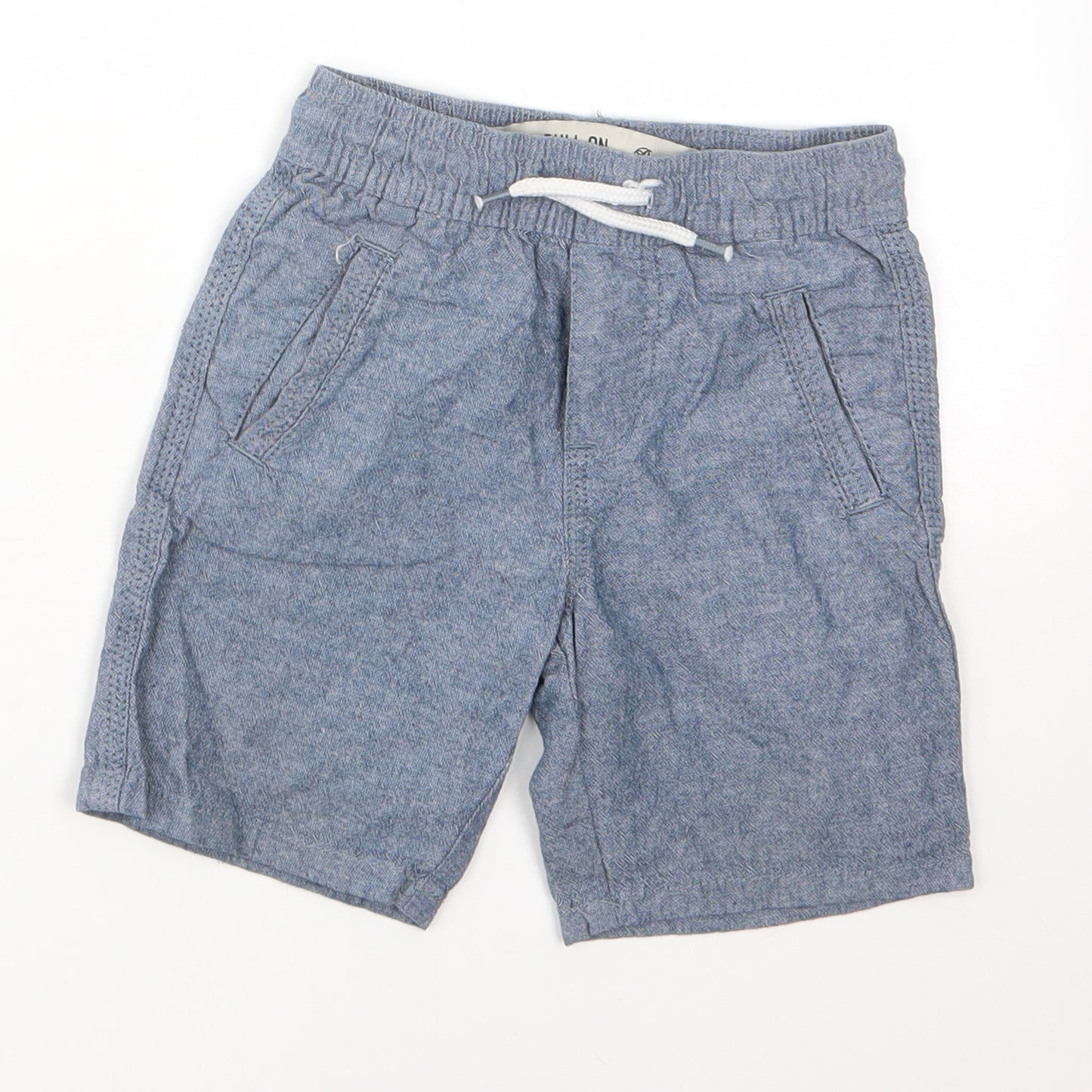 Primark Boys Blue  100% Cotton Sweat Shorts Size 2-3 Years  Regular