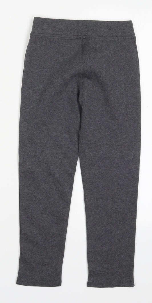 Matalan Boys Grey  Cotton Sweatpants Trousers Size 5-6 Years  Regular