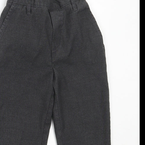 TU Boys Grey  Polyester Dress Pants Trousers Size 4 Years  Regular  - school