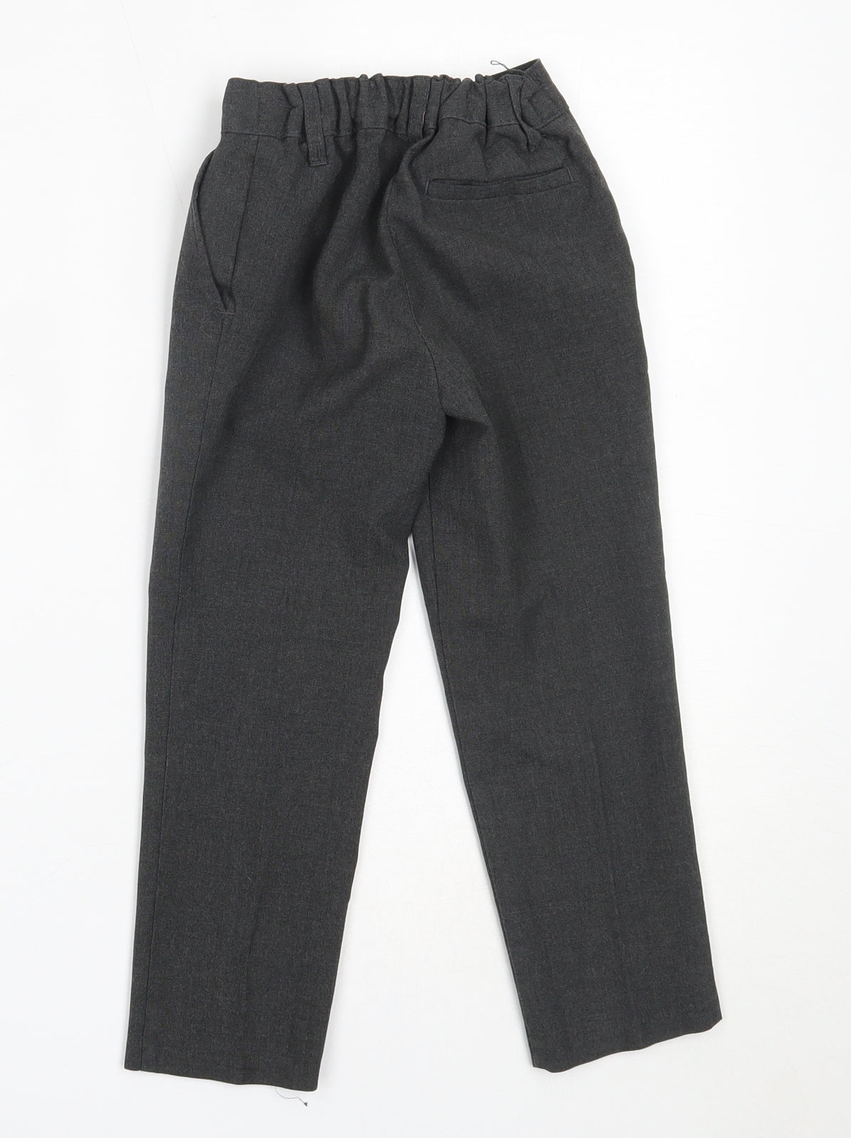 Marks and Spencer Boys Grey  Polyester Dress Pants Trousers Size 3-4 Years  Regular  - school