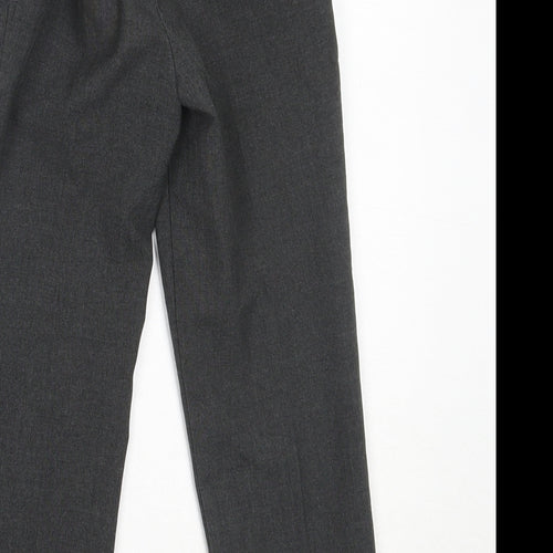 Marks and Spencer Boys Grey  Polyester Dress Pants Trousers Size 3-4 Years  Regular  - school