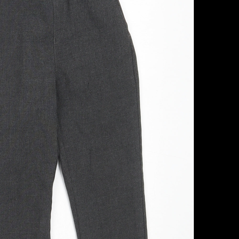 Marks and Spencer Boys Grey  Polyester Dress Pants Trousers Size 4-5 Years  Regular