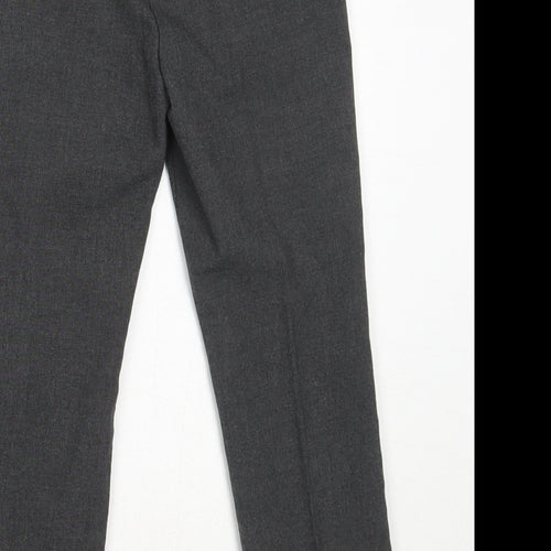 Marks and Spencer Boys Grey  Polyester Dress Pants Trousers Size 4-5 Years  Regular
