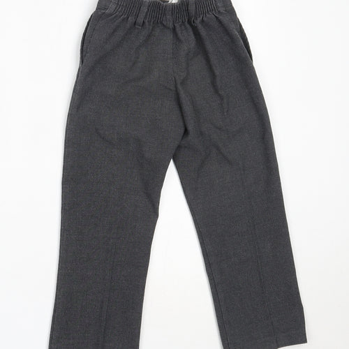 Pep&Co Boys Grey  Polyester Dress Pants Trousers Size 4-5 Years  Regular  - school