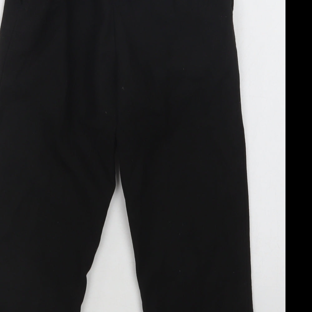 TU Boys Black  Polyester Dress Pants Trousers Size 5 Years  Regular  - School Wear