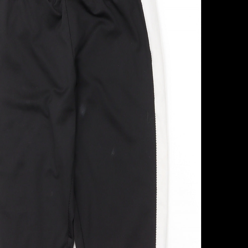 Primark Girls Black  Polyester Capri Trousers Size 10 Years  Regular