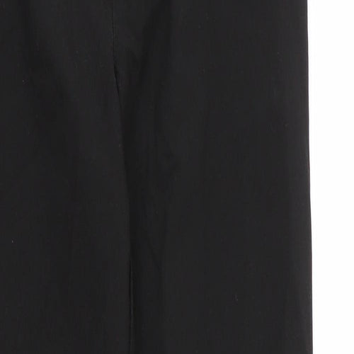 M&S Boys Black  Viscose Carpenter Trousers Size 14 Years L26 in Regular Zip