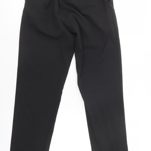 NEXT Boys Black  Polyester Dress Pants Trousers Size 12 Years  Regular Hook & Loop - School Wear