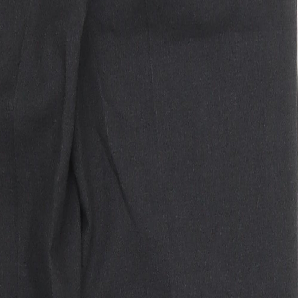 Smart Start Boys Grey  Polyester Dress Pants Trousers Size 10-11 Years  Regular Hook & Eye