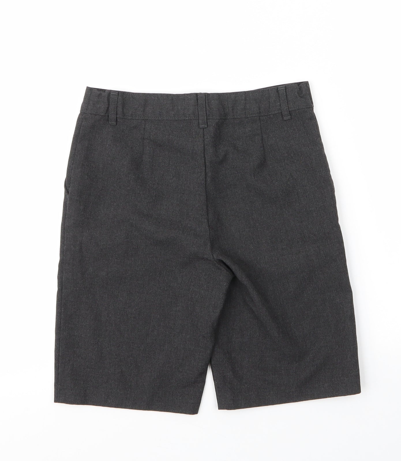 F&F Boys Grey  Viscose Bermuda Shorts Size 9 Years  Regular Zip