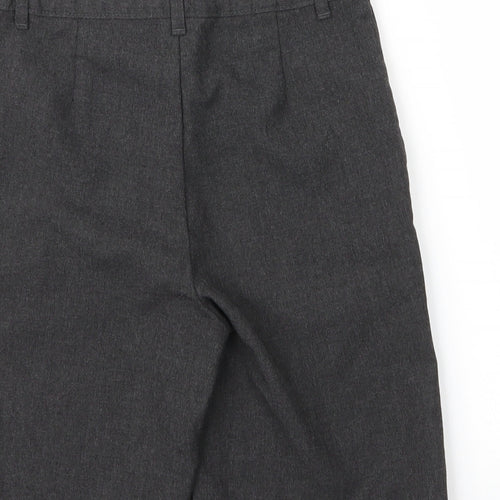 F&F Boys Grey  Viscose Bermuda Shorts Size 9 Years  Regular Zip