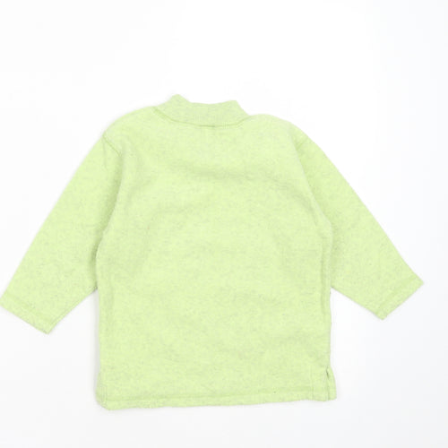 NEXT Boys Green Round Neck  Polyester Pullover Jumper Size 2 Years