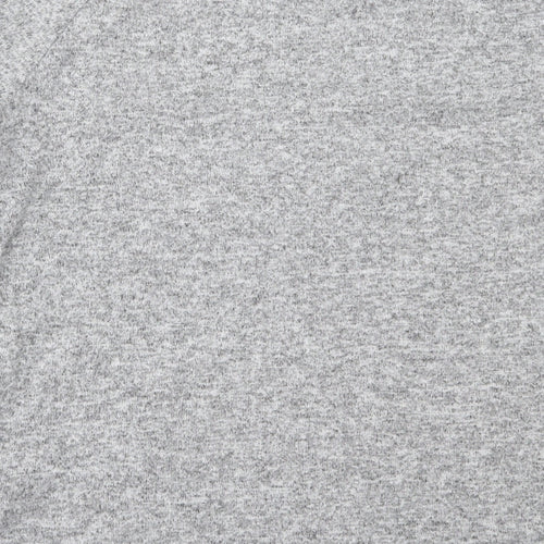 Primark Womens Grey Solid Polyester Top Pyjama Top Size M