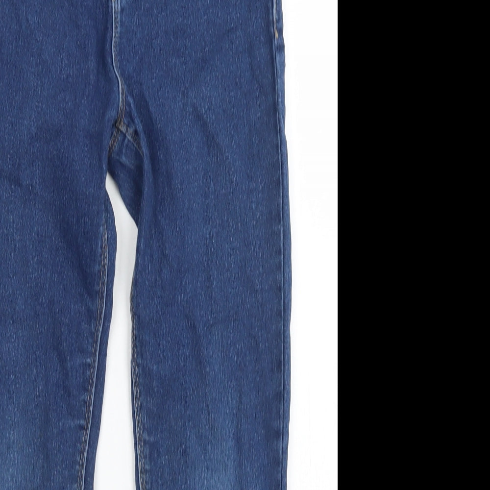 Denim Co Girls Blue  Cotton Skinny Jeans Size 9-10 Years  Regular Button