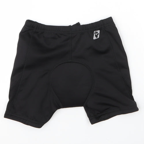 MuddyFox Boys Black  Polyester Sweat Shorts Size 9 Years  Regular