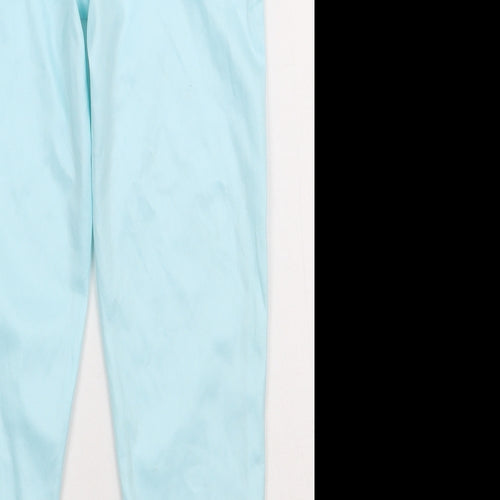 sainsburys Girls Blue  Polyester Capri Trousers Size 5-6 Years  Regular  - frozen