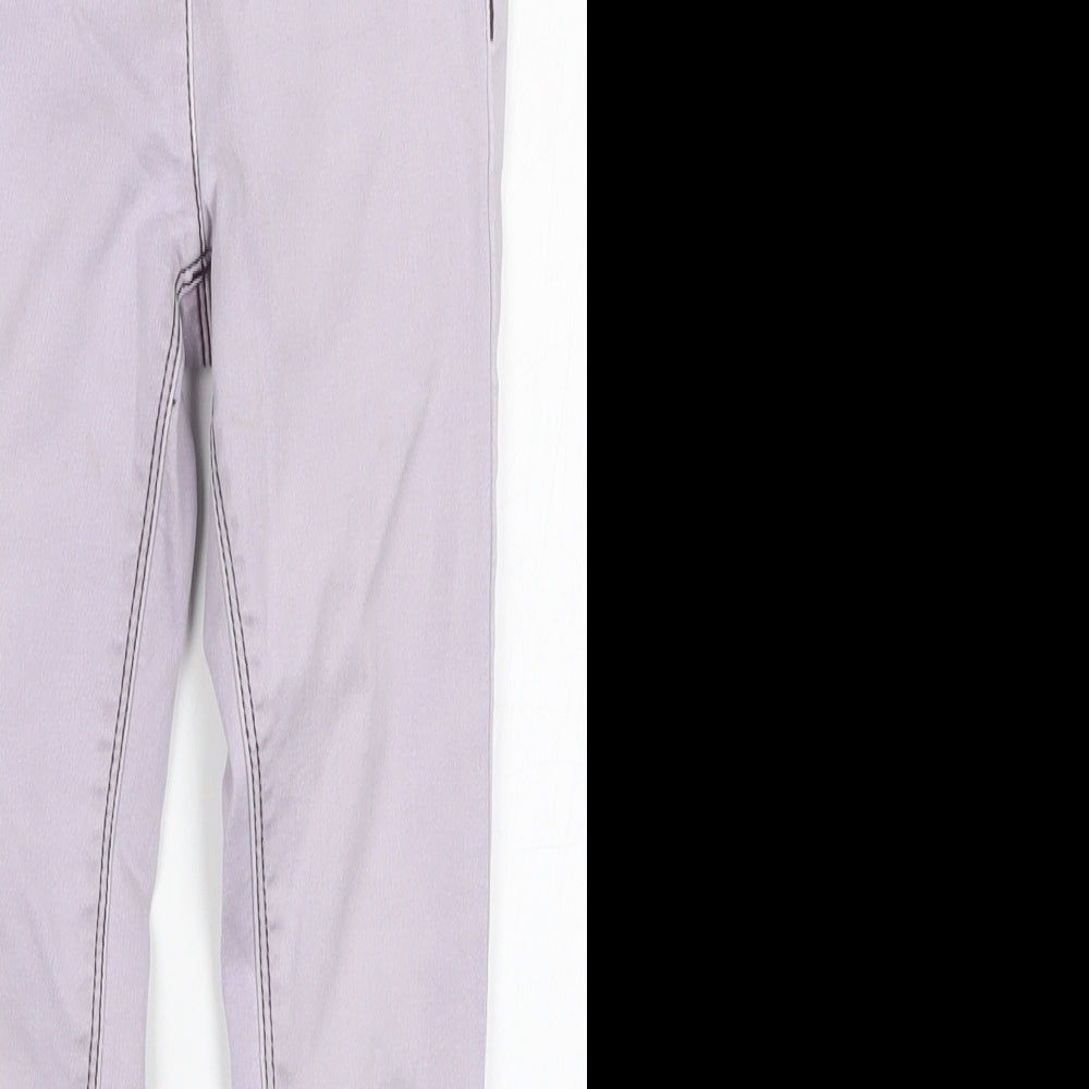 NEXT Girls Purple  Cotton Jegging Jeans Size 5-6 Years  Regular