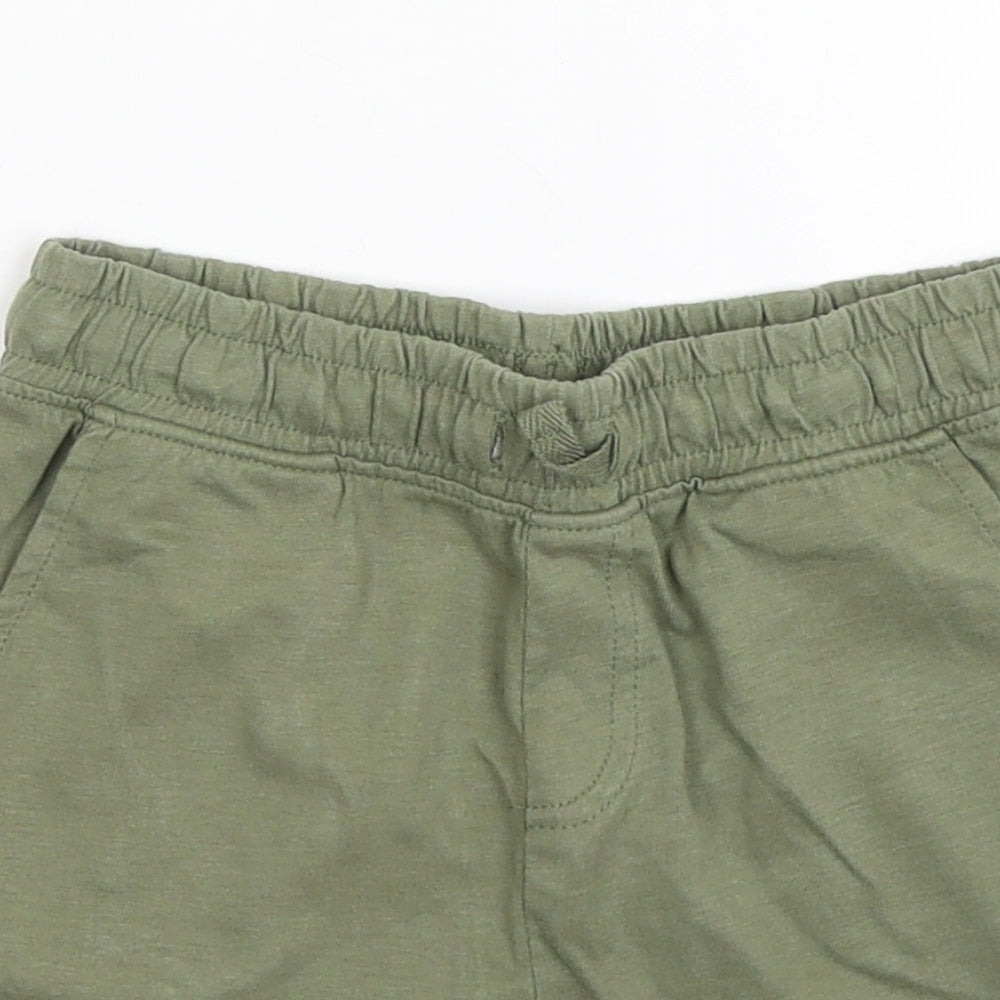 Nutmeg Girls Green  Cotton Sweat Shorts Size 2-3 Years  Regular