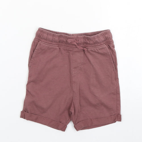 Nutmeg Girls Purple  Cotton Sweat Shorts Size 2-3 Years  Regular