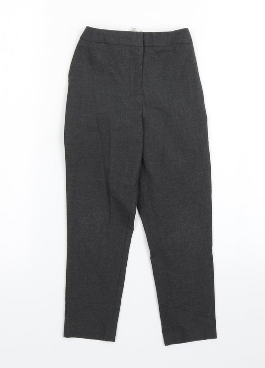 George Boys Grey  Polyester Dress Pants Trousers Size 5-6 Years  Regular