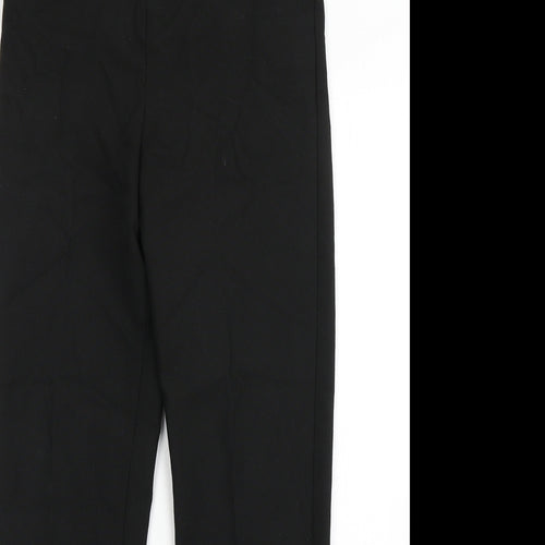 TU Boys Black  Polyester Dress Pants Trousers Size 12 Years  Regular