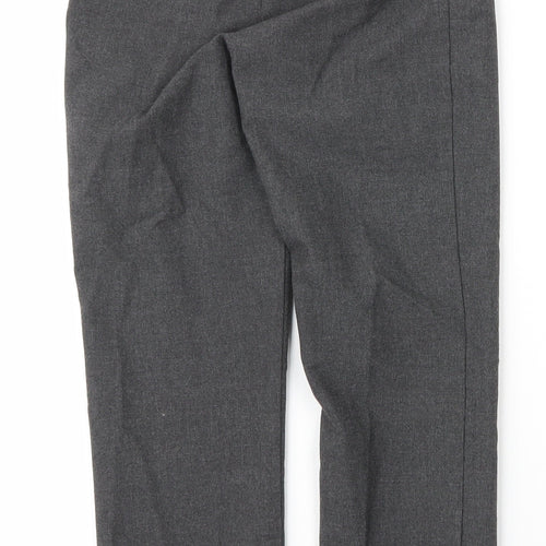 M&S Boys Grey  Viscose Carpenter Trousers Size 10 Years  Regular Zip