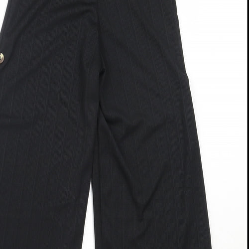 New Look Girls Black  Polyester Dress Pants Trousers Size 9 Years  Regular