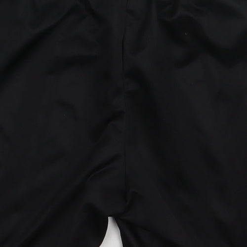 Sondico Mens Black  Polyester Sweat Shorts Size S L6 in Regular Tie