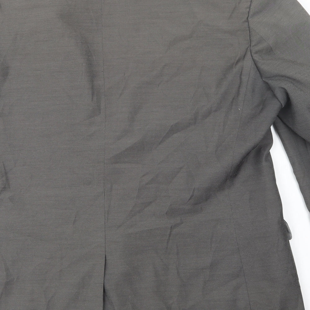 F&F Mens Grey   Jacket Blazer Size 42  Button