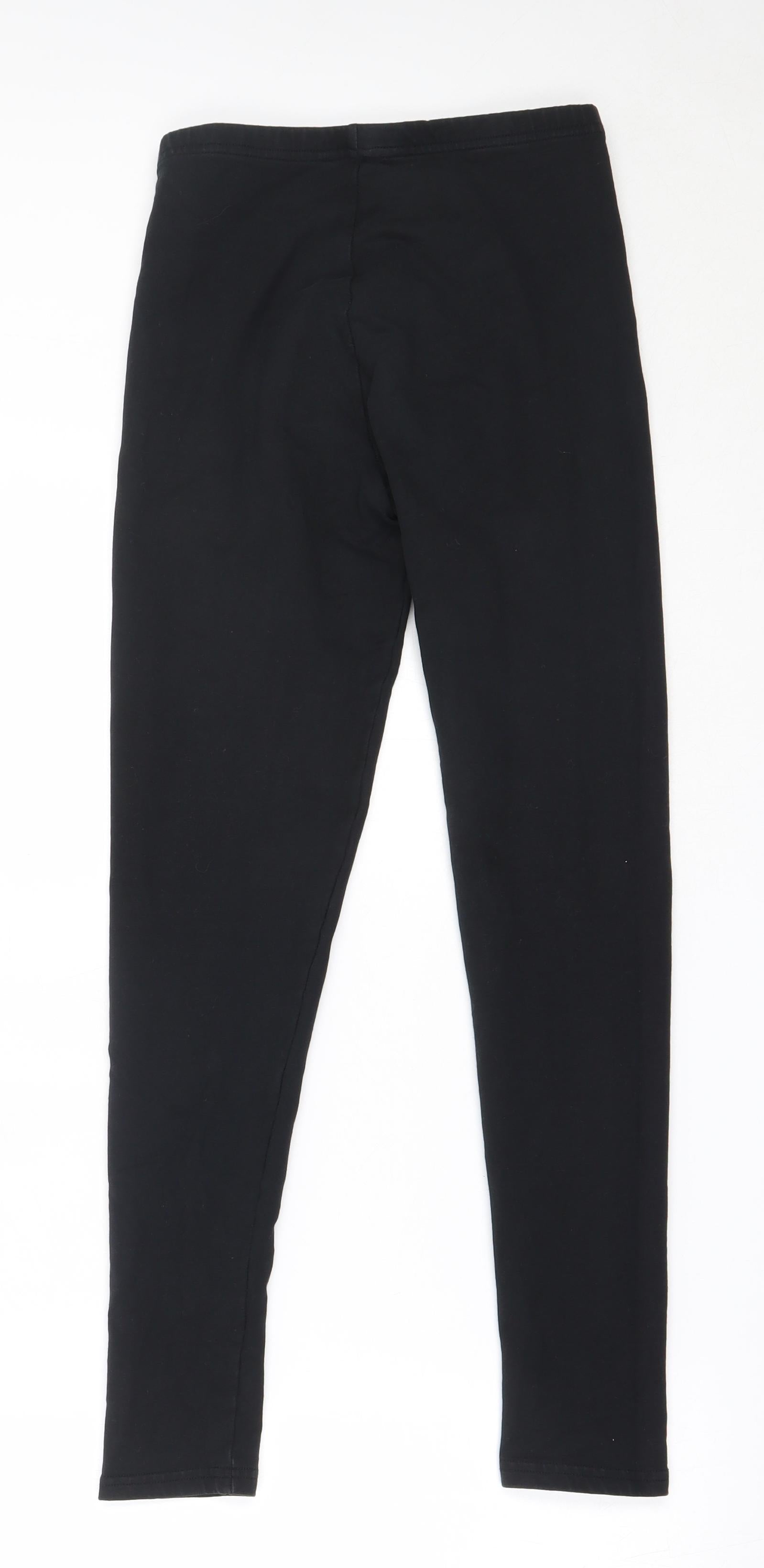 Matalan Girls Black Cotton Capri Trousers Size 14 Years Regular - legg –  Preworn Ltd