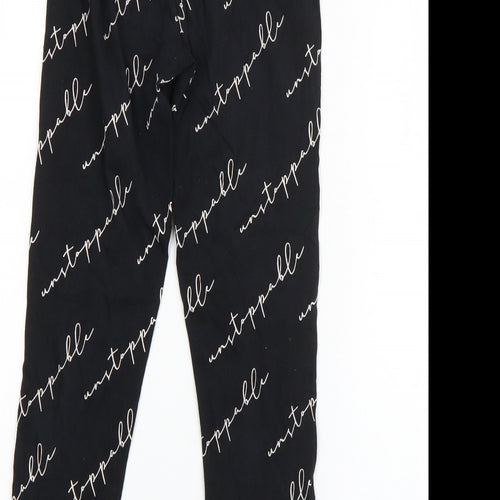 George Boys Black  Cotton Jogger Trousers Size 9-10 Years  Regular  - Unstoppable
