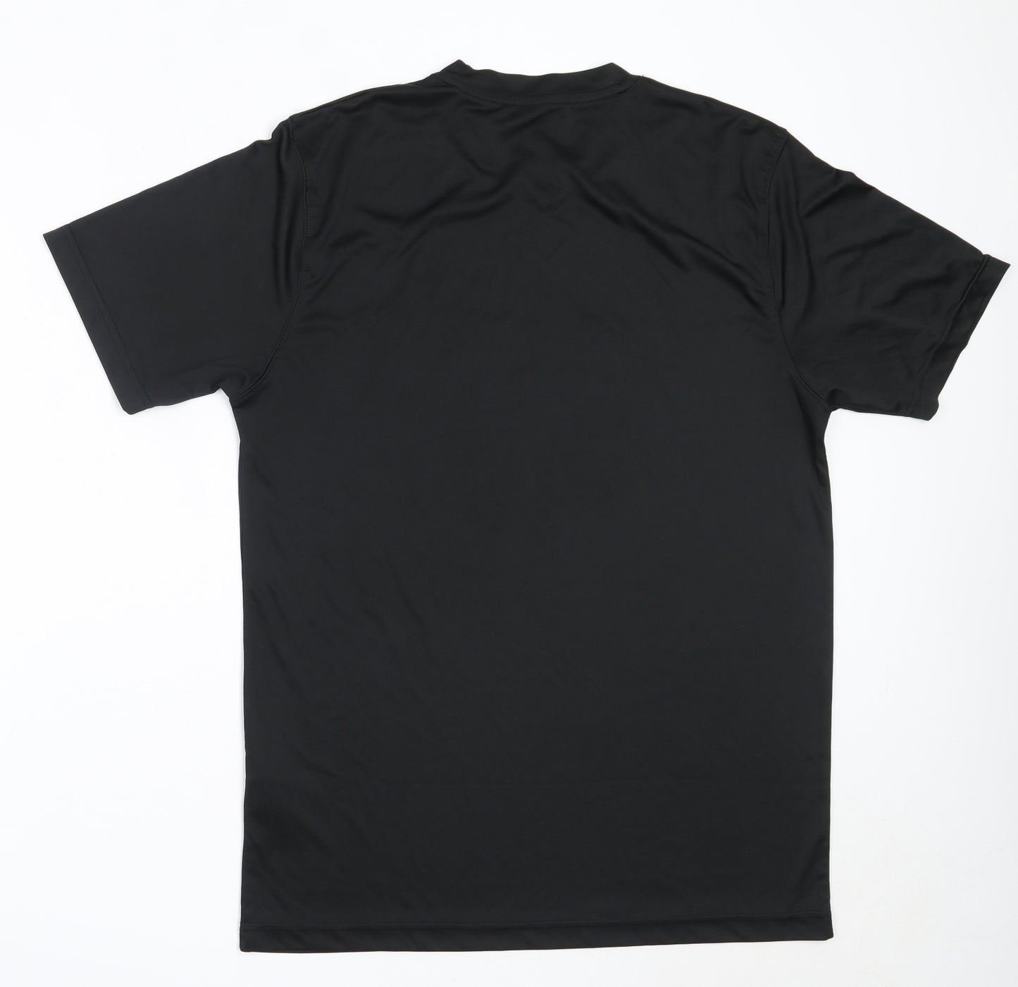 All We Do is Mens Black  Polyester  T-Shirt Size L Round Neck