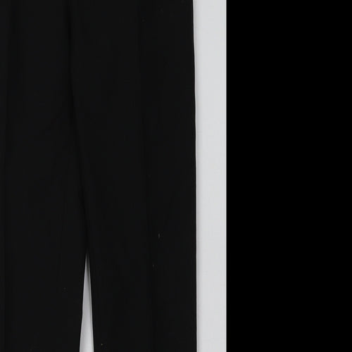 Marks and Spencer Boys Black  Polyester Capri Trousers Size 11-12 Years  Slim Hook & Eye - School Wear