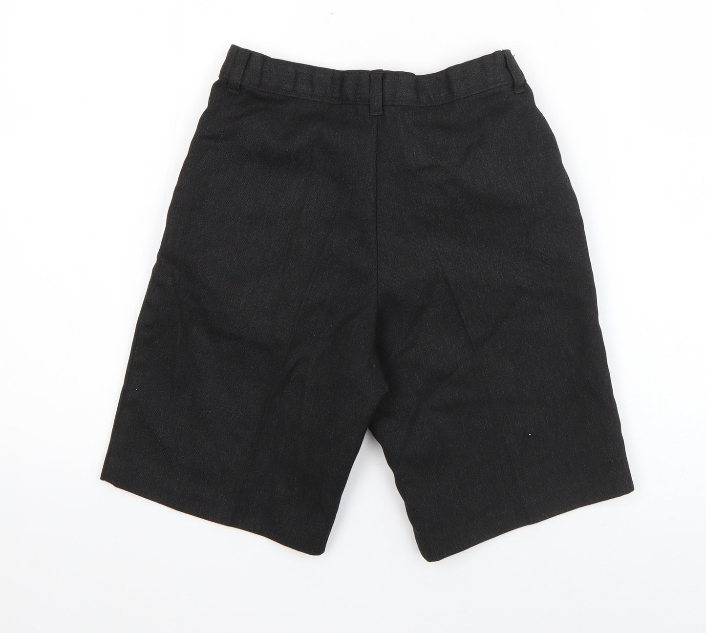 George Boys Grey  Polyester Bermuda Shorts Size 9-10 Years  Regular Zip