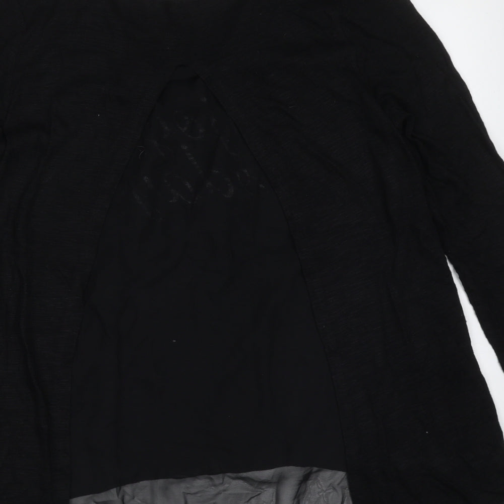 Terranova Womens Black Round Neck  Polyester Pullover Jumper Size M   - enjoy today