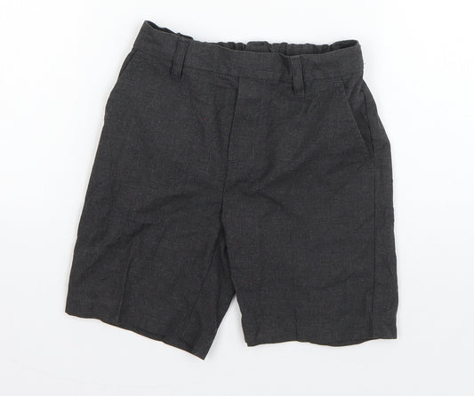 TU Boys Grey  Polyester Bermuda Shorts Size 4 Years  Regular
