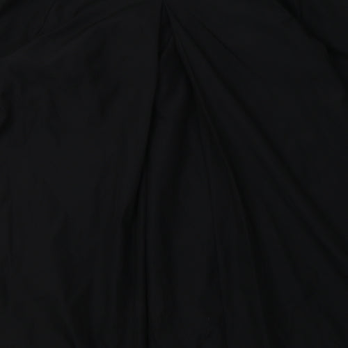 Dennis Basso Womens Black   Overcoat Coat Size XS  Button