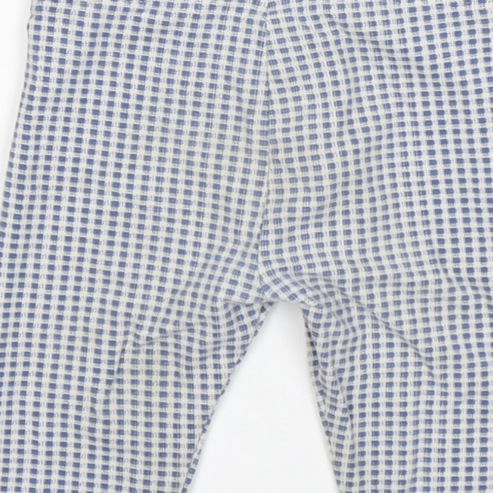 NEXT Girls Blue Polka Dot Cotton Capri Trousers Size 2-3 Years  Regular