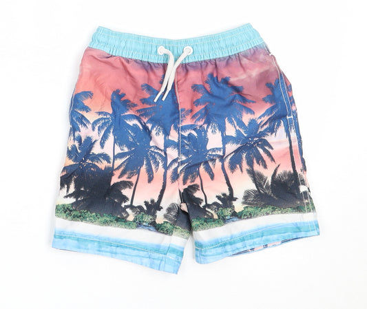 Matalan Boys Blue  Polyester Bermuda Shorts Size 2-3 Years  Regular  - swim shorts