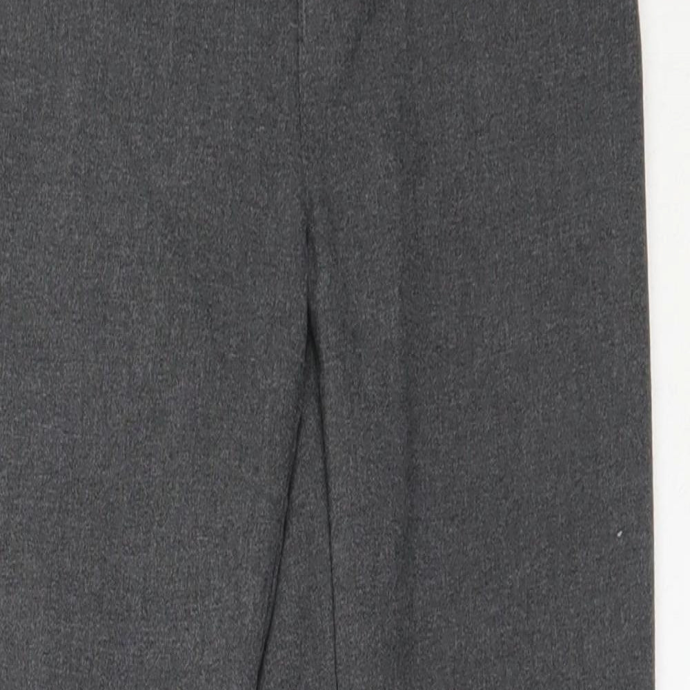 Marks and Spencer Girls Grey  Polyester Dress Pants Trousers Size 8-9 Years  Regular  - school