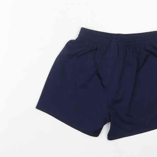 New Balance Boys Blue  Polyester Sweat Shorts Size 6-7 Years  Regular  - Liverpool FC