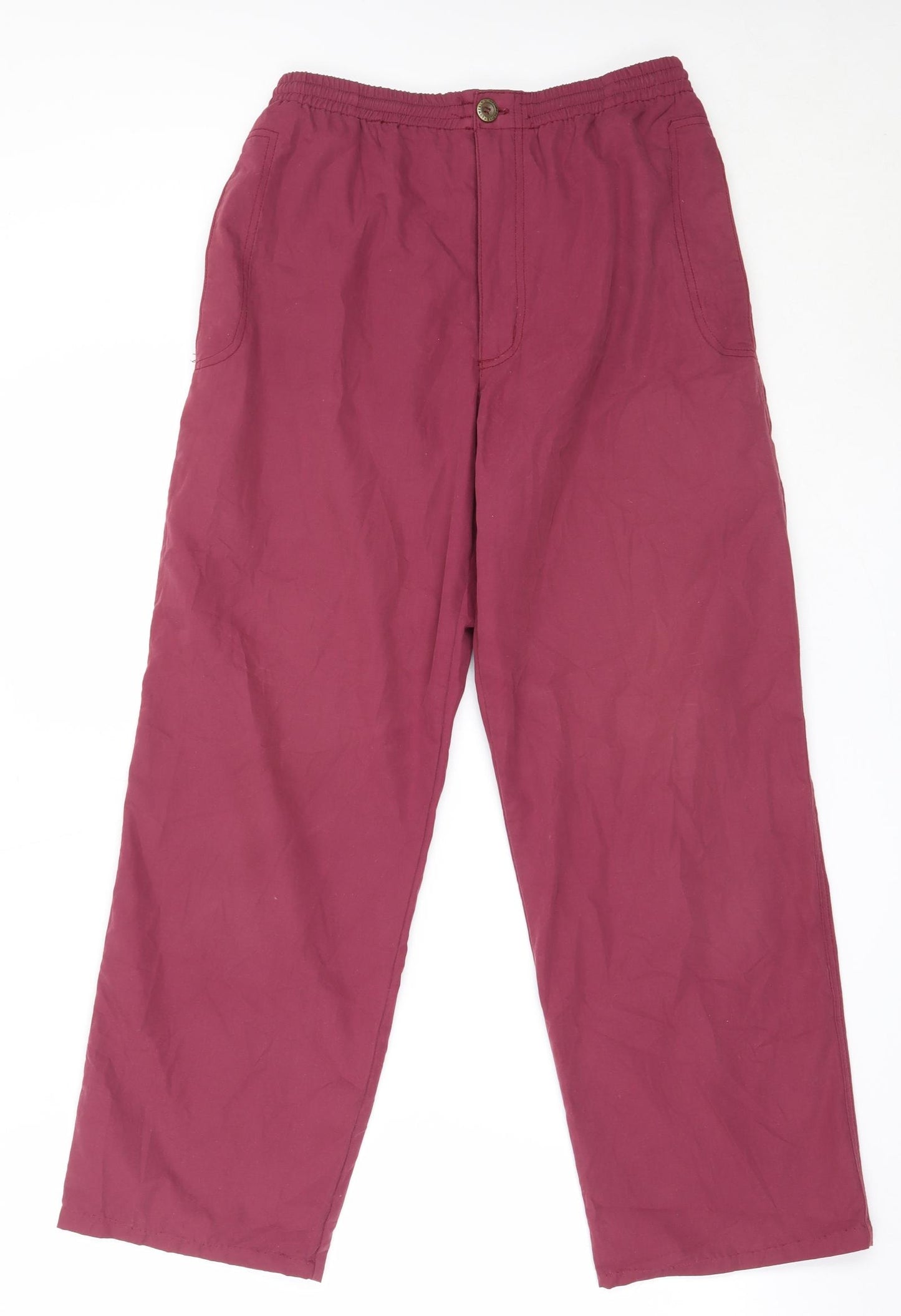 Lowe Alpine Womens Purple  Polyester Trousers  Size S L27 in Regular