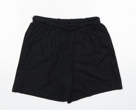 Matalan Boys Black  Polyester Sweat Shorts Size 12 Years  Regular  - School Wear