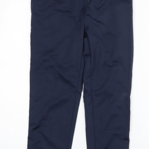 Converse Boys Blue Geometric Polyester Jogger Trousers Size M  Regular Drawstring