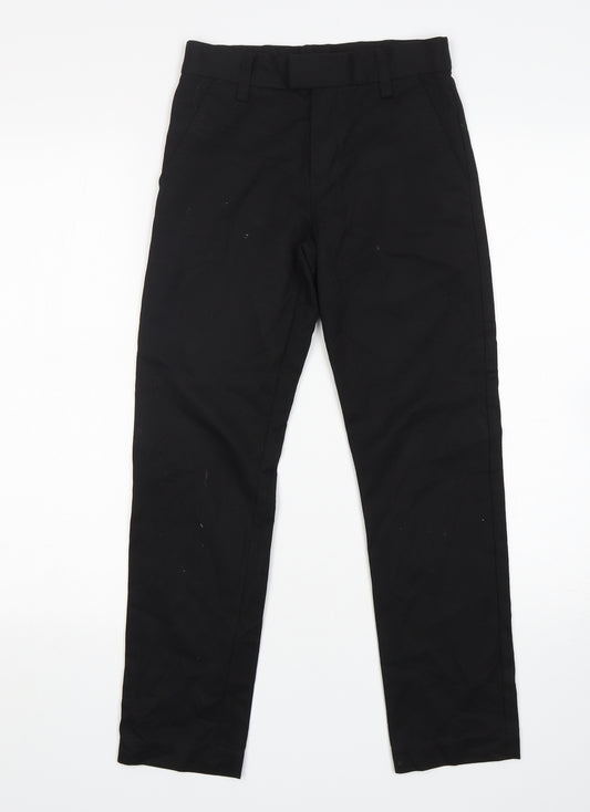 NEXT Boys Black  Polyester Dress Pants Trousers Size 11 Years  Regular  - School Wear
