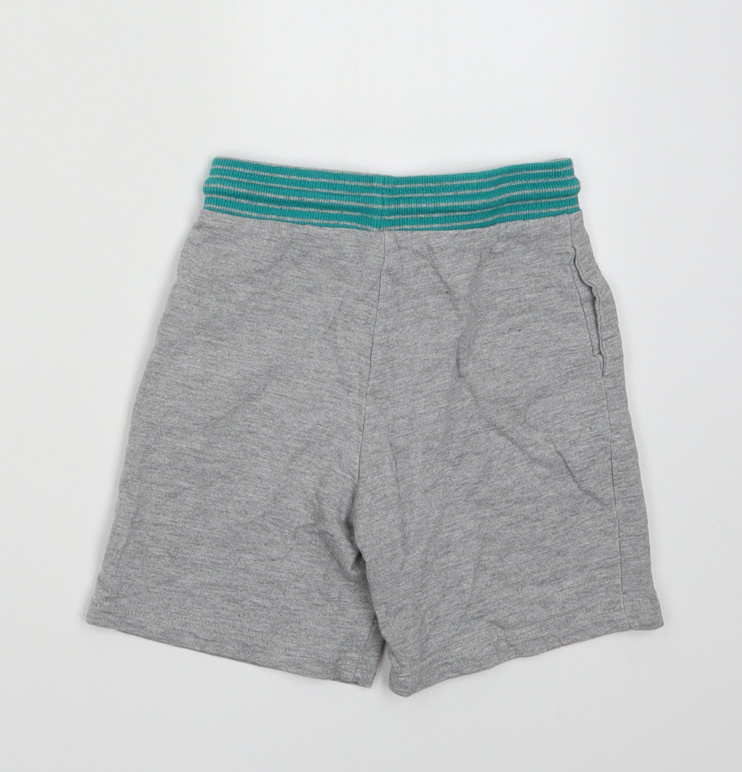 George Boys Grey  Coir Sweat Shorts Size 4-5 Years  Regular Tie - super mega dude