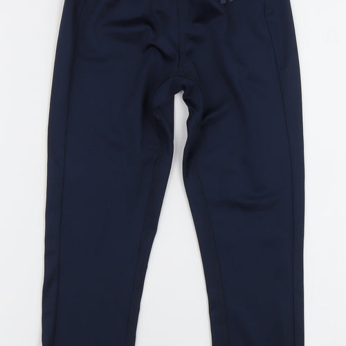 NEXT Girls Blue  Polyester Capri Trousers Size 9 Months  Regular